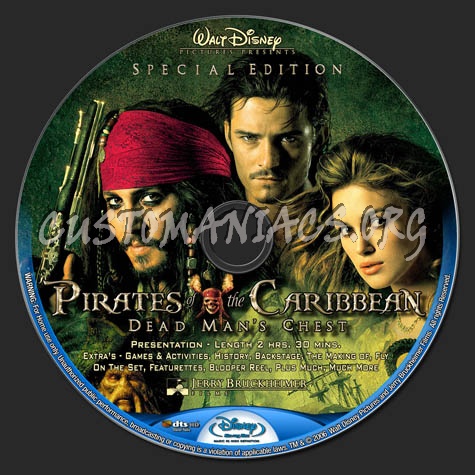  blu-ray label