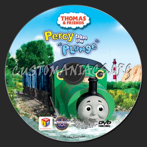 Thomas & Friends: Percy Takes the Plunge dvd label