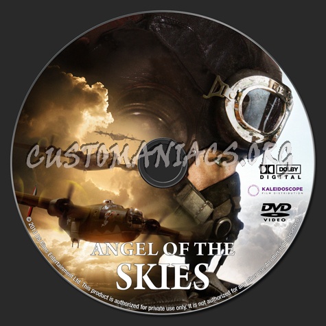 Angel of The Skies dvd label