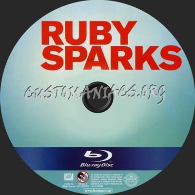 Ruby Sparks blu-ray label