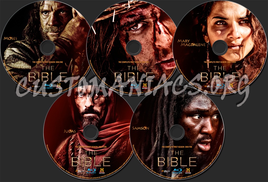 The Bible blu-ray label