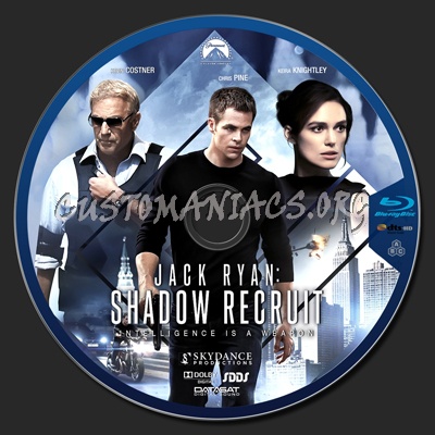 Jack Ryan: Shadow Recruit blu-ray label