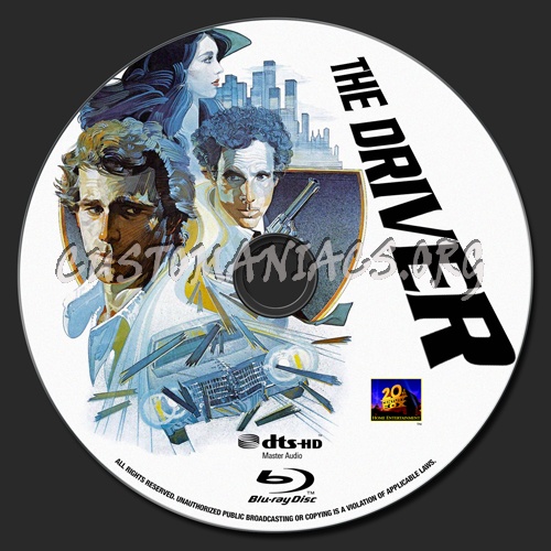 The Driver blu-ray label
