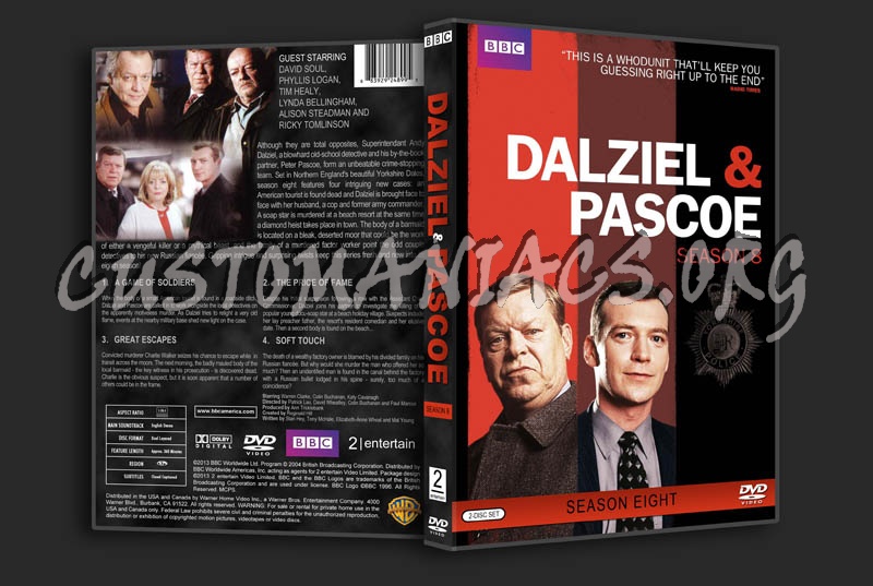 Dalziel & Pascoe - Season 8 dvd cover