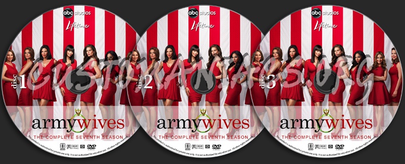 Army Wives - Season 7 dvd label