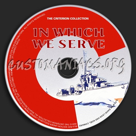 604 - In Which We Serve dvd label