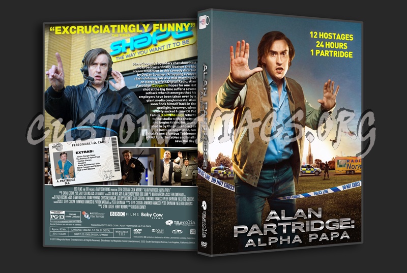 Alan Partridge: Alpha Papa dvd cover