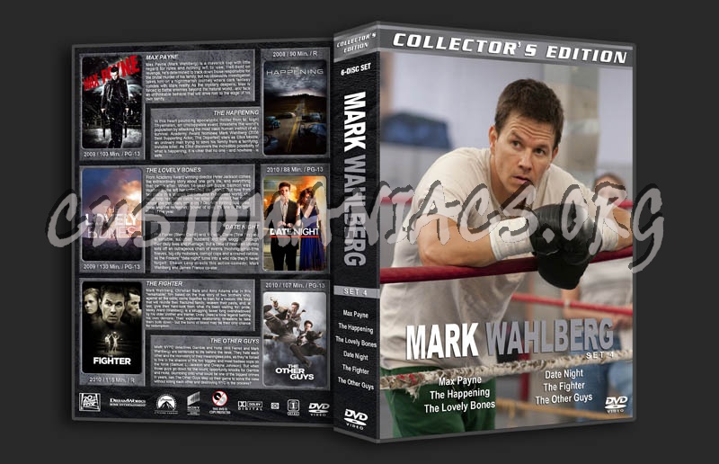 Mark Wahlberg Collection - Set 4 dvd cover
