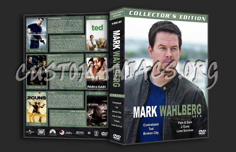Mark Wahlberg Collection - Set 5 dvd cover
