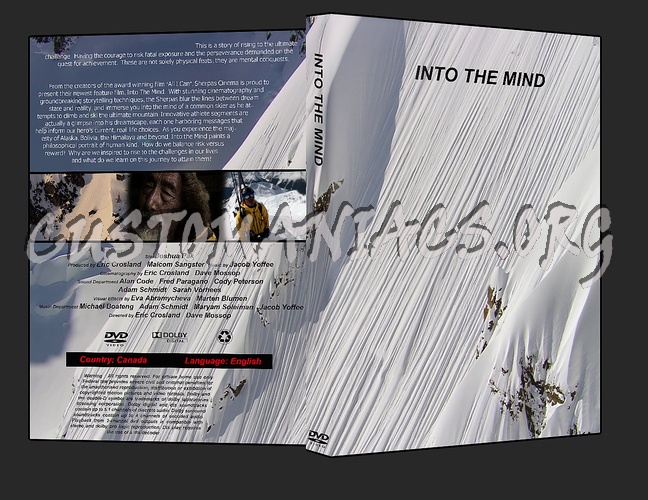 Into the Mind (2013) dvd cover