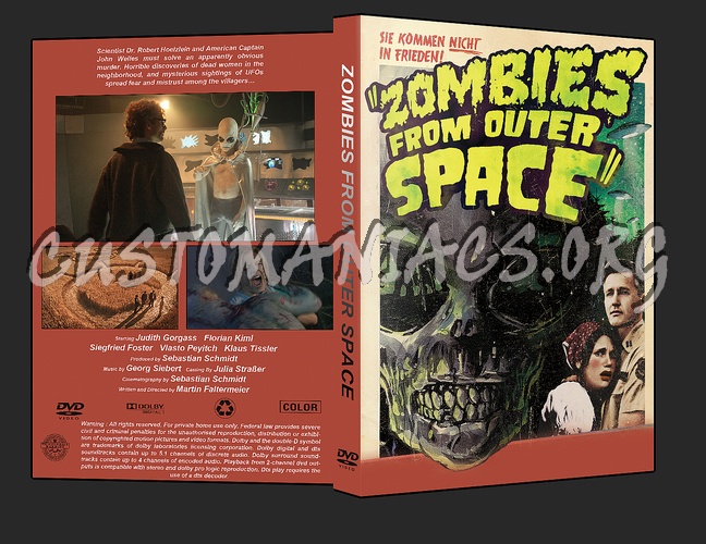 Zombies from Outer Space dvd cover