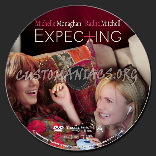 Expecting dvd label