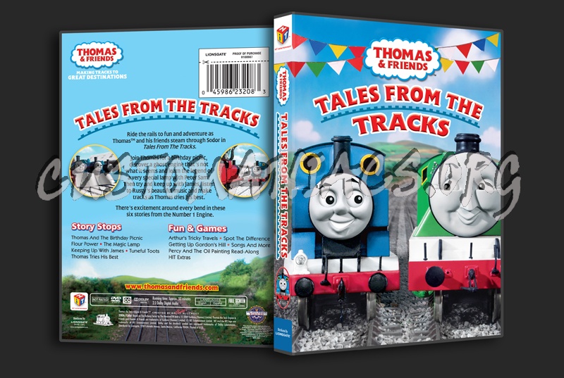 Thomas & Friends: Tales from the Tracks dvd cover