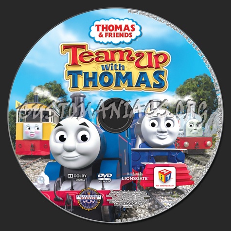 Thomas & Friends: Team Up With Thomas dvd label