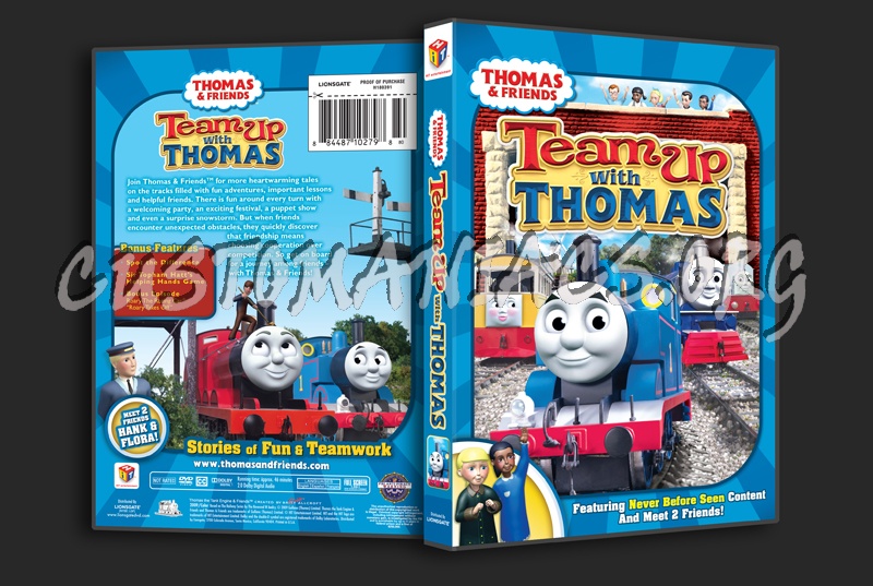 Thomas & Friends: Team Up With Thomas dvd cover