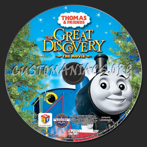 Thomas & Friends: The Great Discovery dvd label