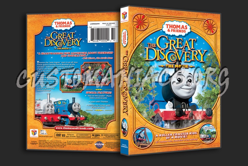 Thomas & Friends: The Great Discovery dvd cover