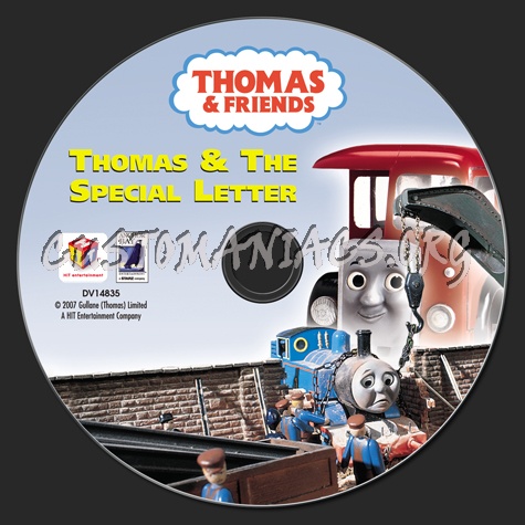 Thomas & Friends: Thomas & the Special Letter dvd label