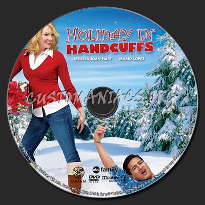 Holiday in Handcuffs dvd label