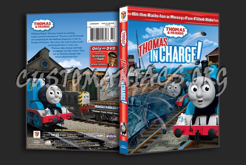 Thomas & Friends: Thomas in Charge! dvd cover