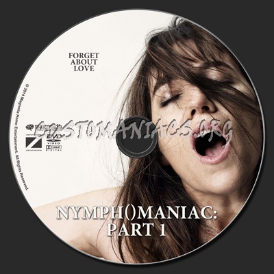 Nymphomaniac: Part 1 (aka Nymph()maniac) dvd label