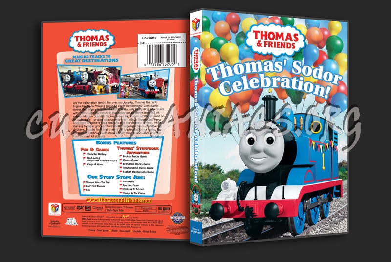 Thomas & Friends: Thomas' Sodor Celebration! dvd cover