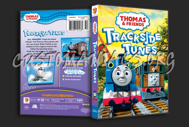 Thomas & Friends: Trackside Tunes dvd cover