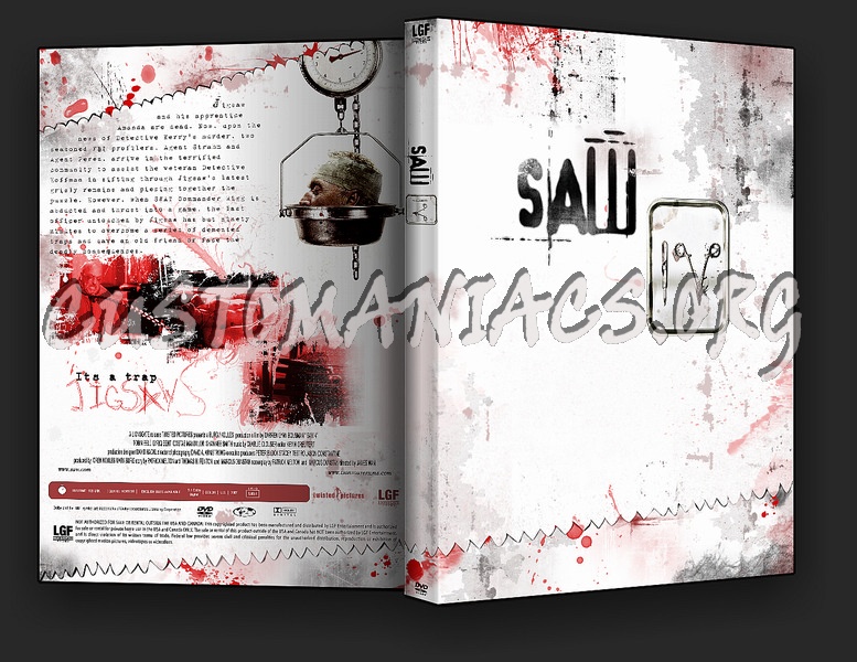 Saw IV dvd cover