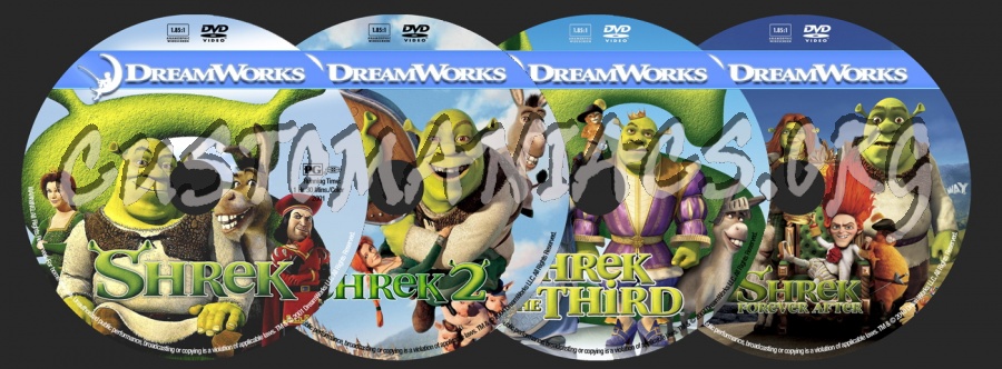 Shrek - Animation Collection dvd cover