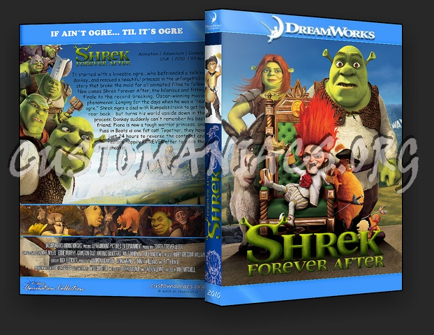 Shrek Forever After - Animation Collection dvd cover