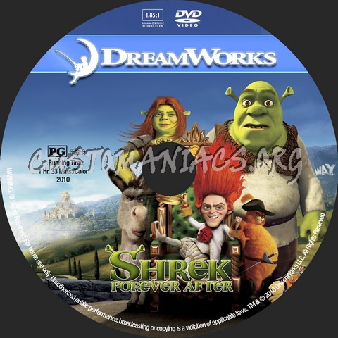 Shrek Forever After - Animation Collection dvd cover