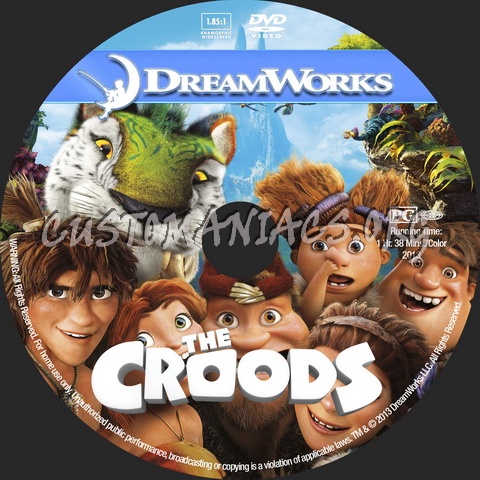 The Croods - Animation Collection dvd cover