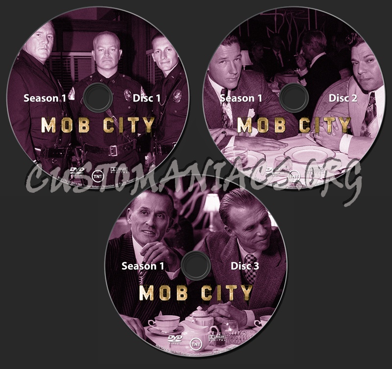 Mob City - Season 1 dvd label