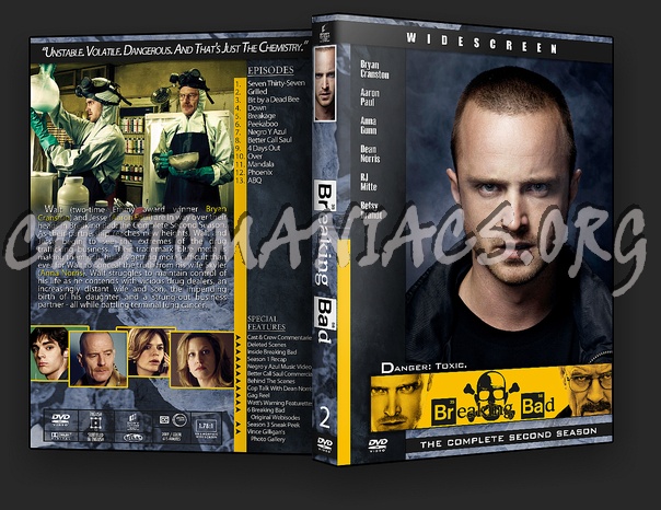 Breaking Bad dvd cover