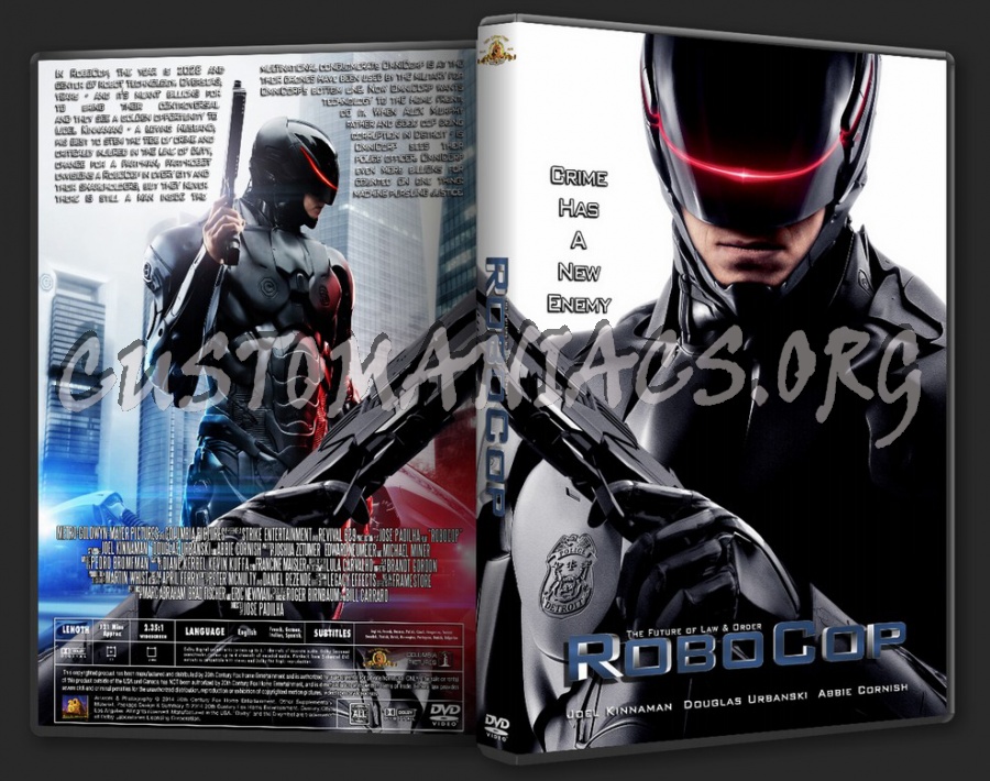 RoboCop (2014) dvd cover