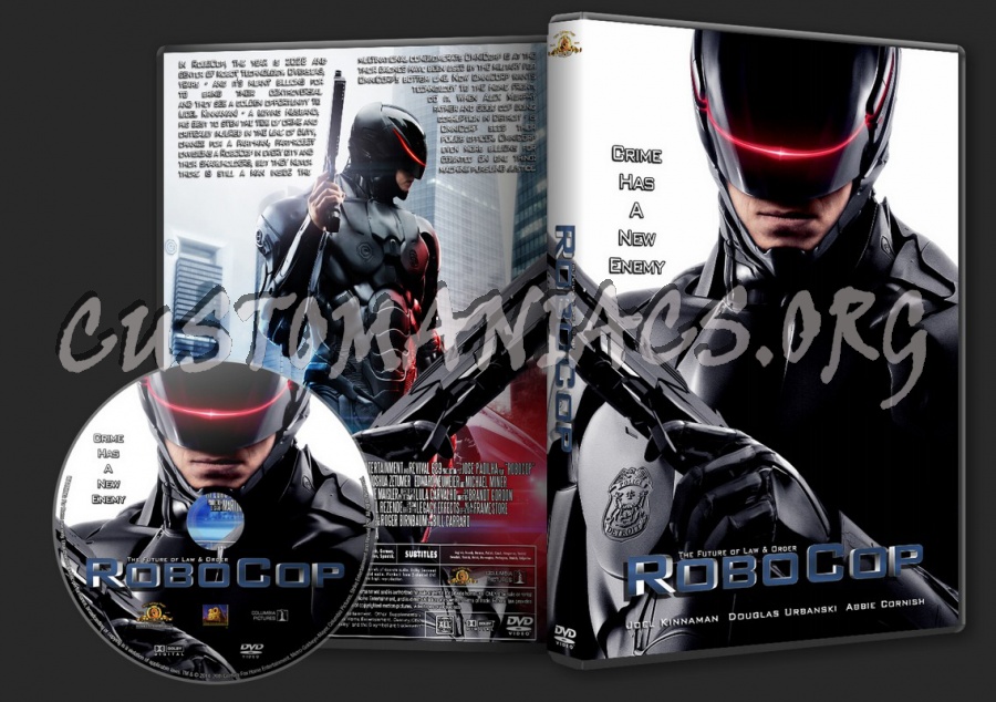 RoboCop (2014) dvd cover