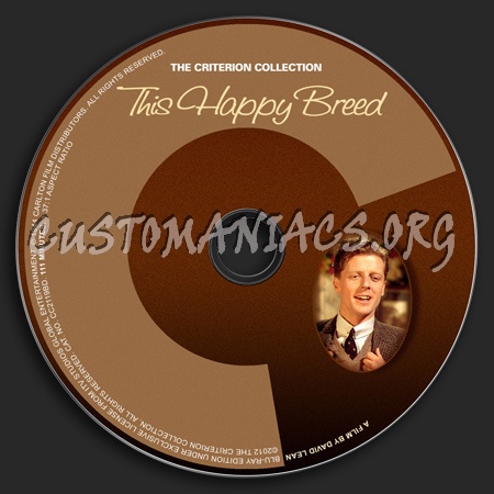 605 - This Happy Breed dvd label