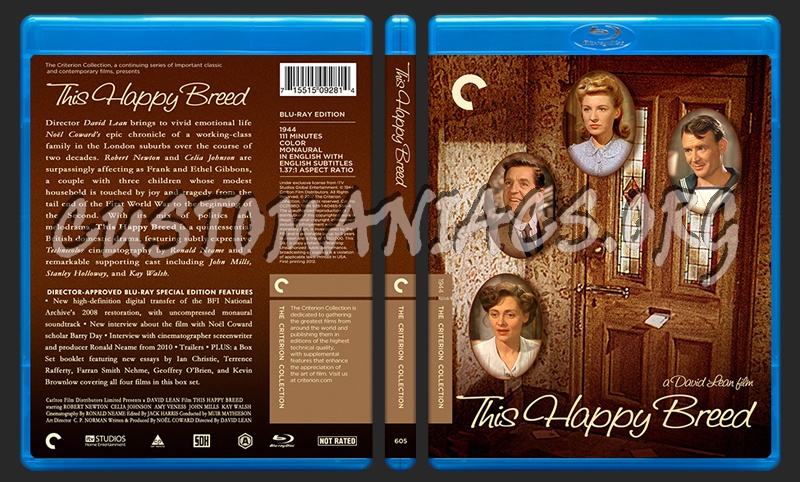 605 - This Happy Breed blu-ray cover