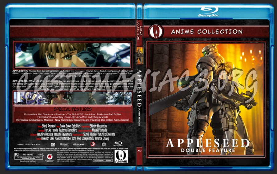 Anime Collection Appleseed Double Feature 