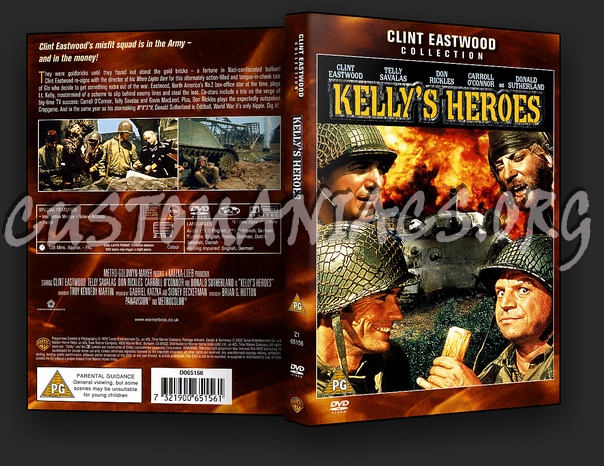 Kelly's Heroes dvd cover