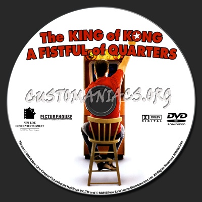 The King Of Kong - A Fistful Of Quarters dvd label