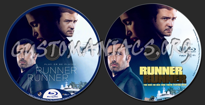 Runner Runner blu-ray label