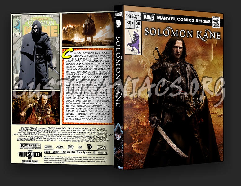 Solomon Kane dvd cover