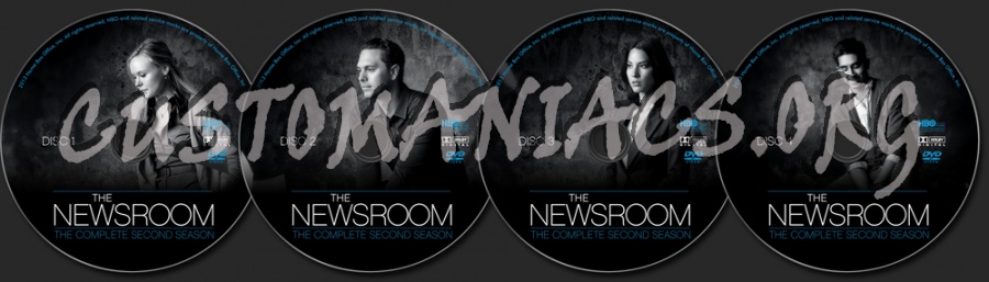 The Newsroom - Season 2 dvd label