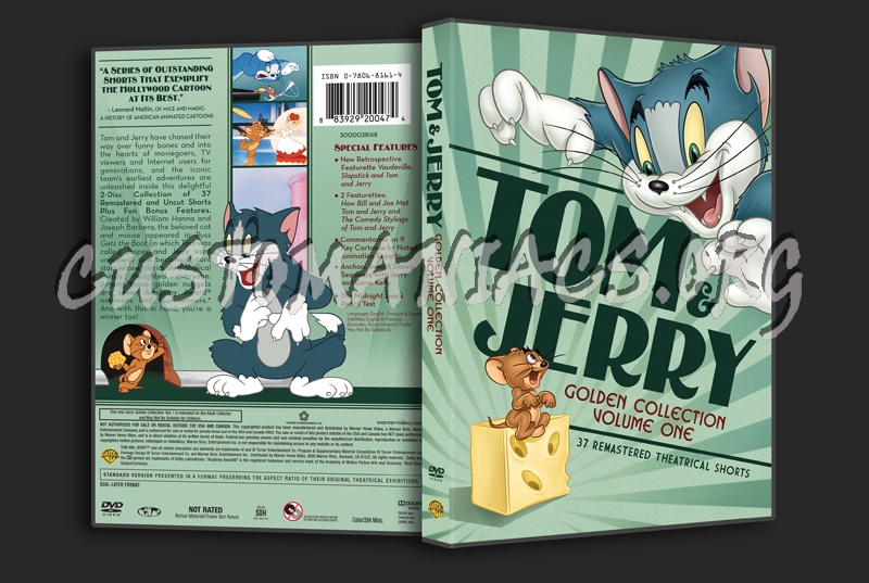 Tom and Jerry Golden Collection Volume 1 dvd cover