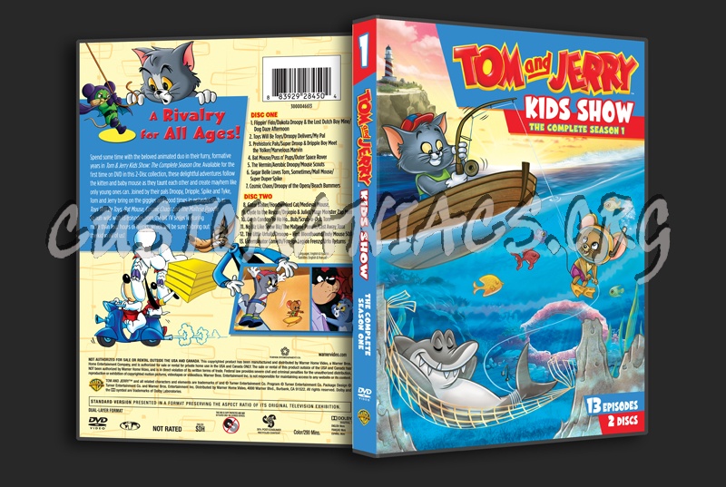 Tom and Jerry Kids Show Season 1 dvd cover