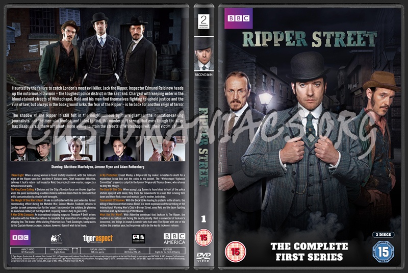 Ripper Street - The Complete Series dvd cover