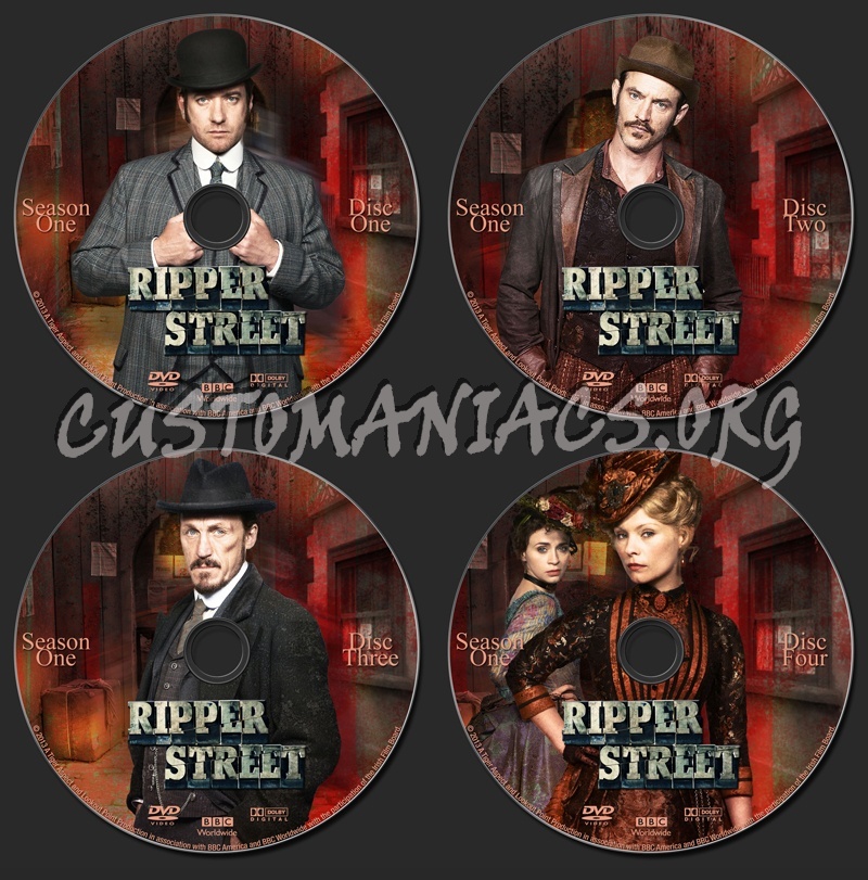 Ripper Street - Season 1 dvd label