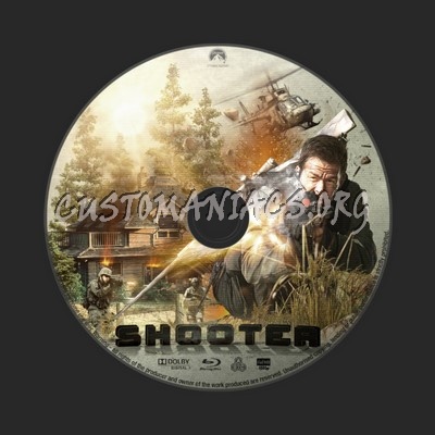 Shooter blu-ray label