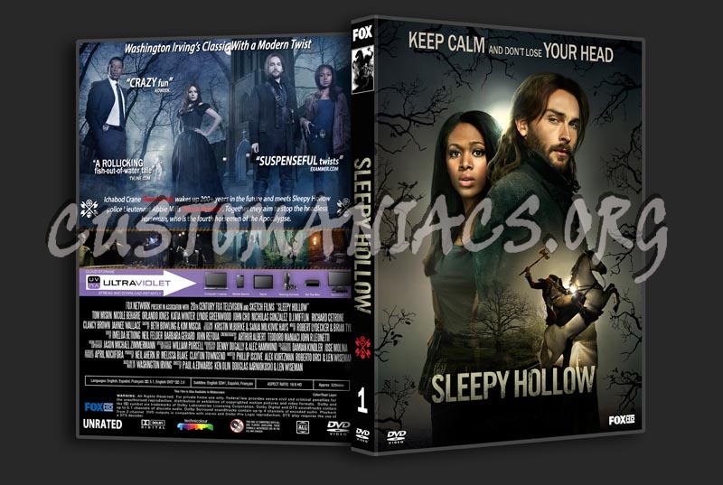 Sleepy Hollow Season 1 dvd cover
